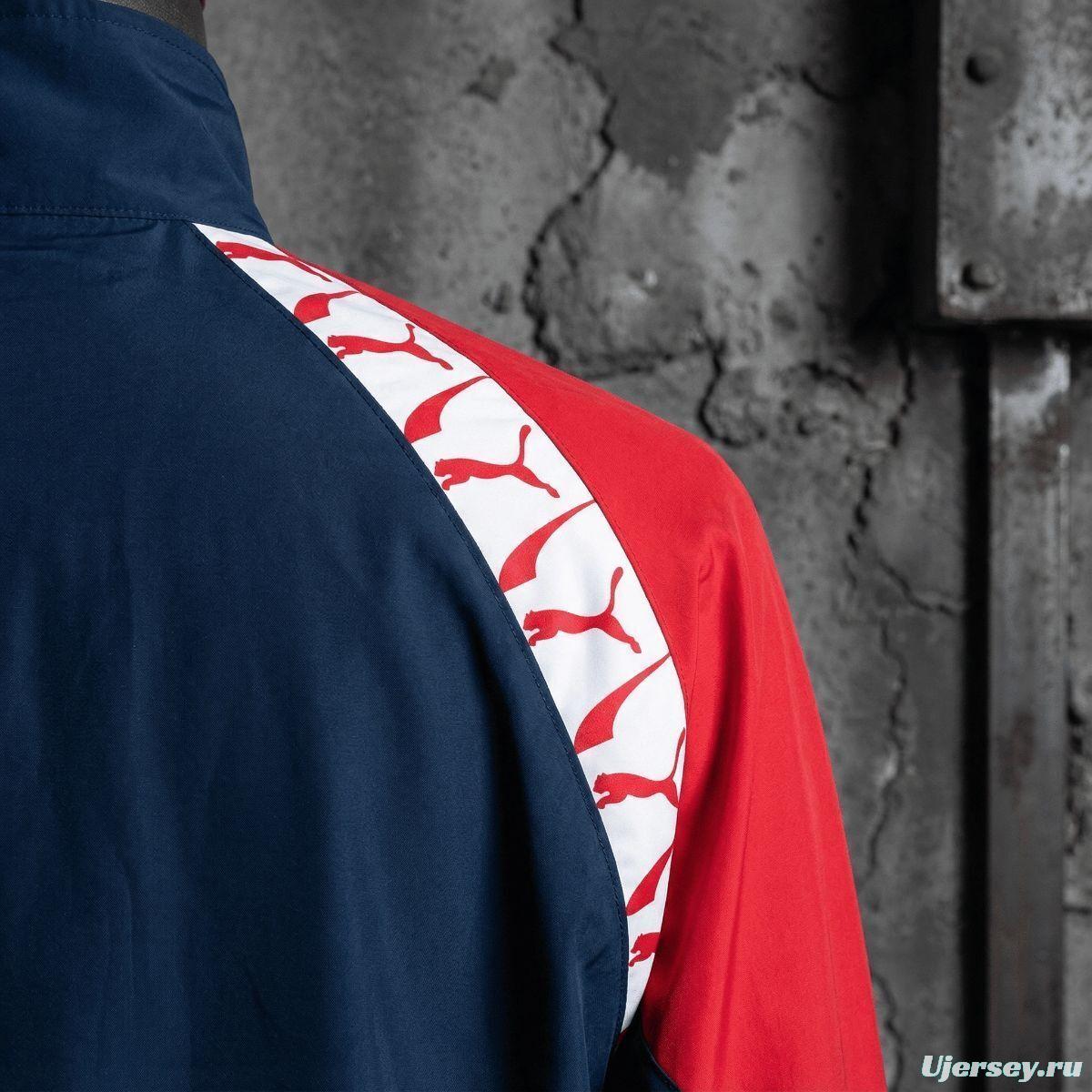 1996/97 Vintage Style Atletico Madrid Black Jacket Windbreaker