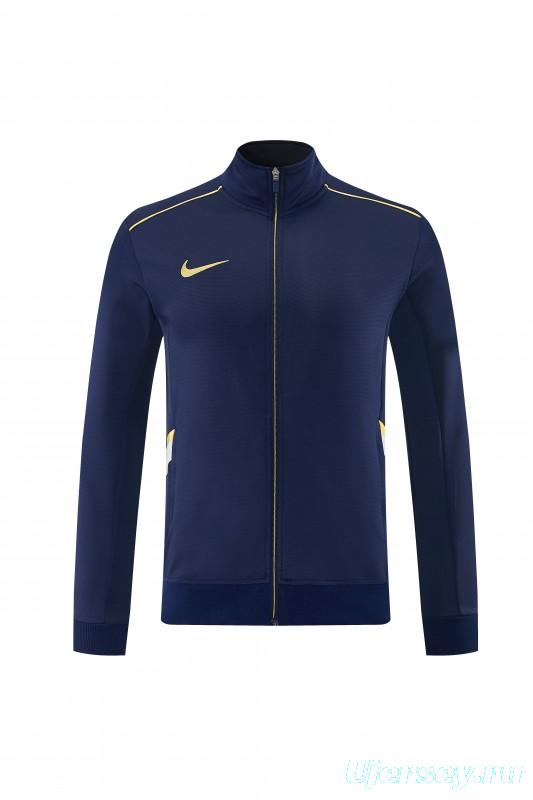 2026 NIKE Navy Full Zipper Jacket + Long Pants