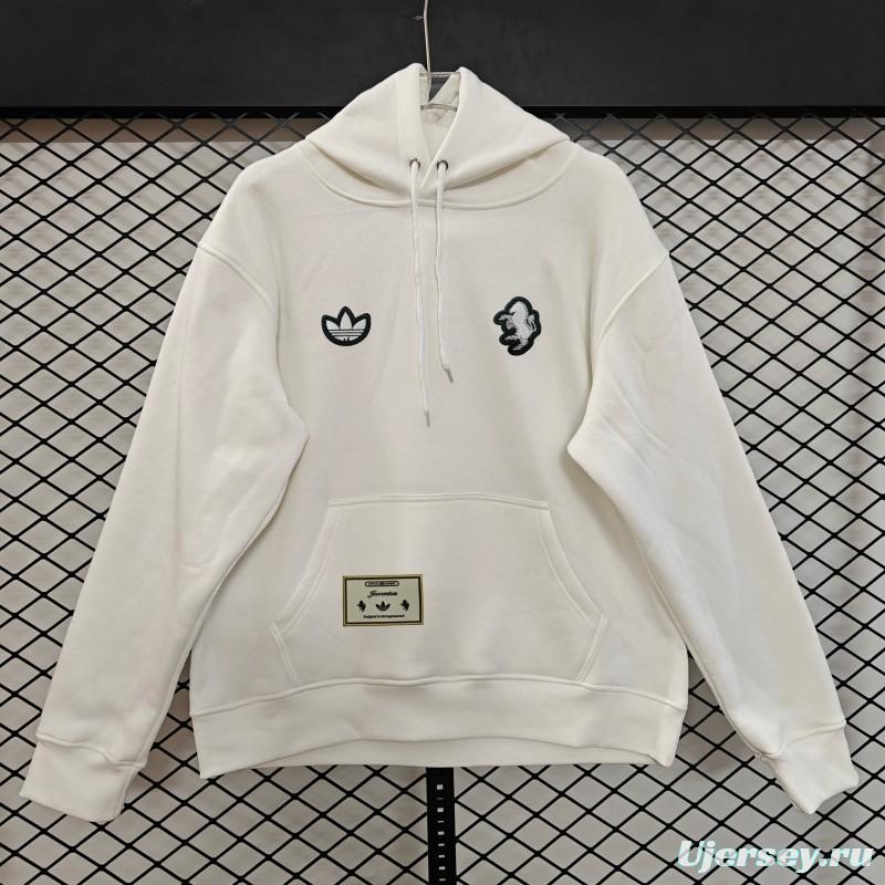 25/26 Juventus Embroidered Logo Hoodie 9 Colors