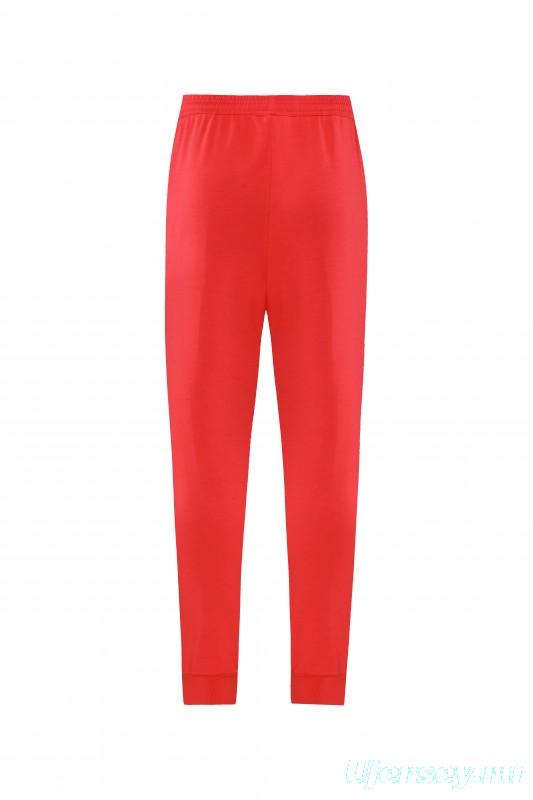 26/27 Liverpool Red Full Zipper Hooded Jacket Tracksuit + Long Pants