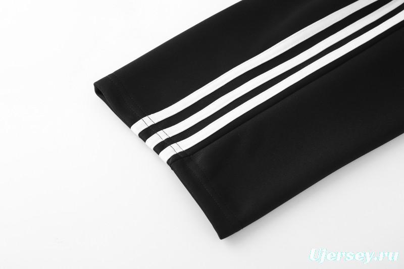 2026 Adidas Black Full Zipper Jacket + Long Pants