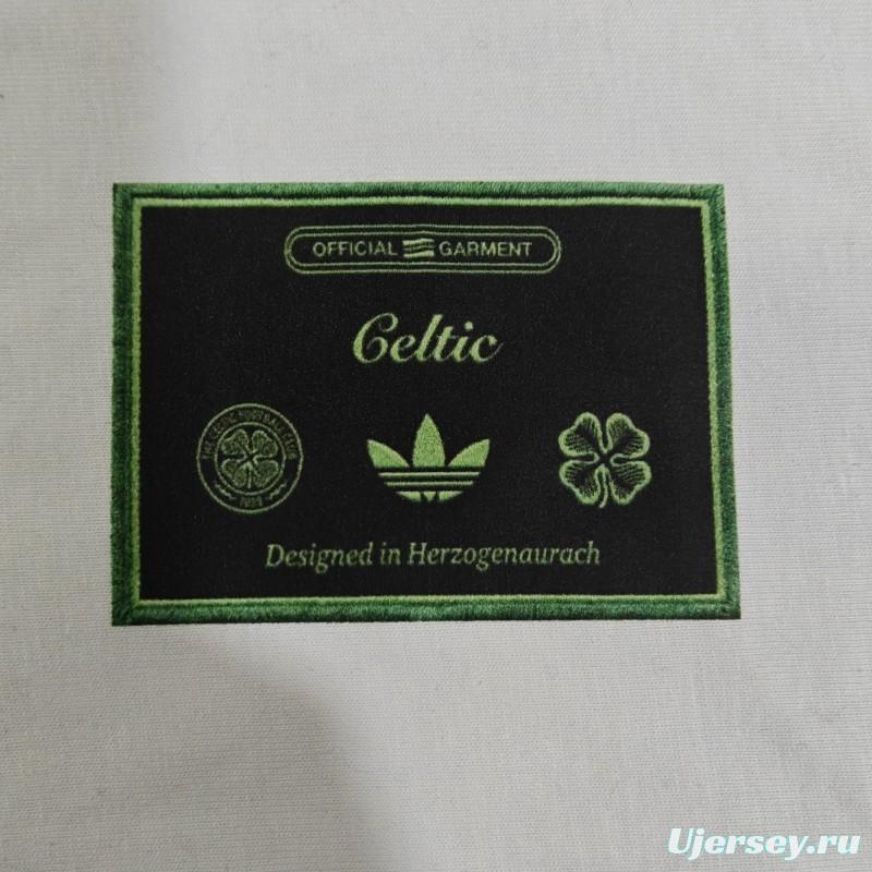 25/26 Celtic Embroidered Logo Hoodie 9 Colors