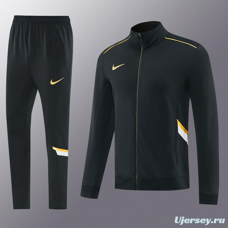 2026 NIKE Black Full Zipper Jacket + Long Pants