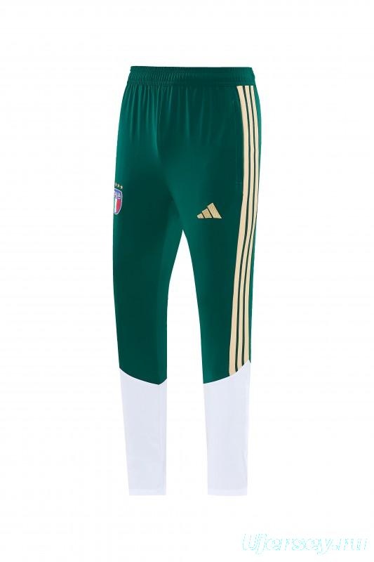 2026 Italy White Hoodie Full Zipper Windbreaker + Long Pants