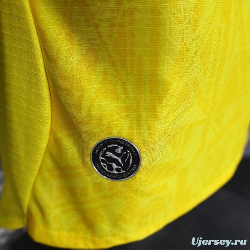 25/26 Player Version Borussia Dortmund Yellow with Black Trim Cup Jersey