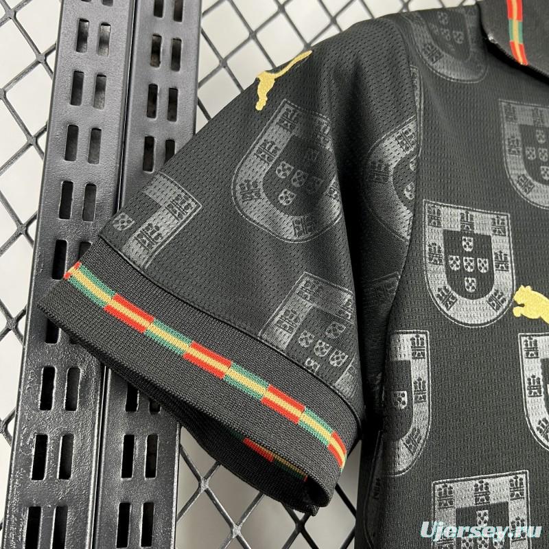 2026 Womens Portugal Black Special Jersey