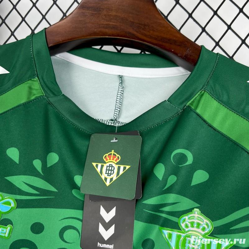 2025/26 Mens Real Betis Pre-Match Long Sleeve Jersey