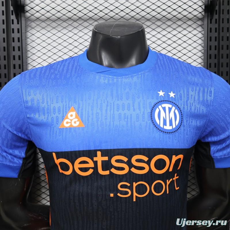 Player Version 25/26 Inter Milan Forth Jersey