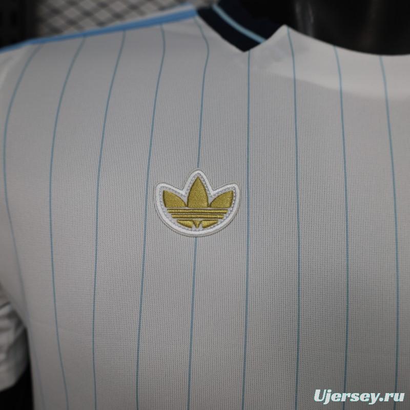 Player Version 2026 Argentina White Terrace Icons Jersey
