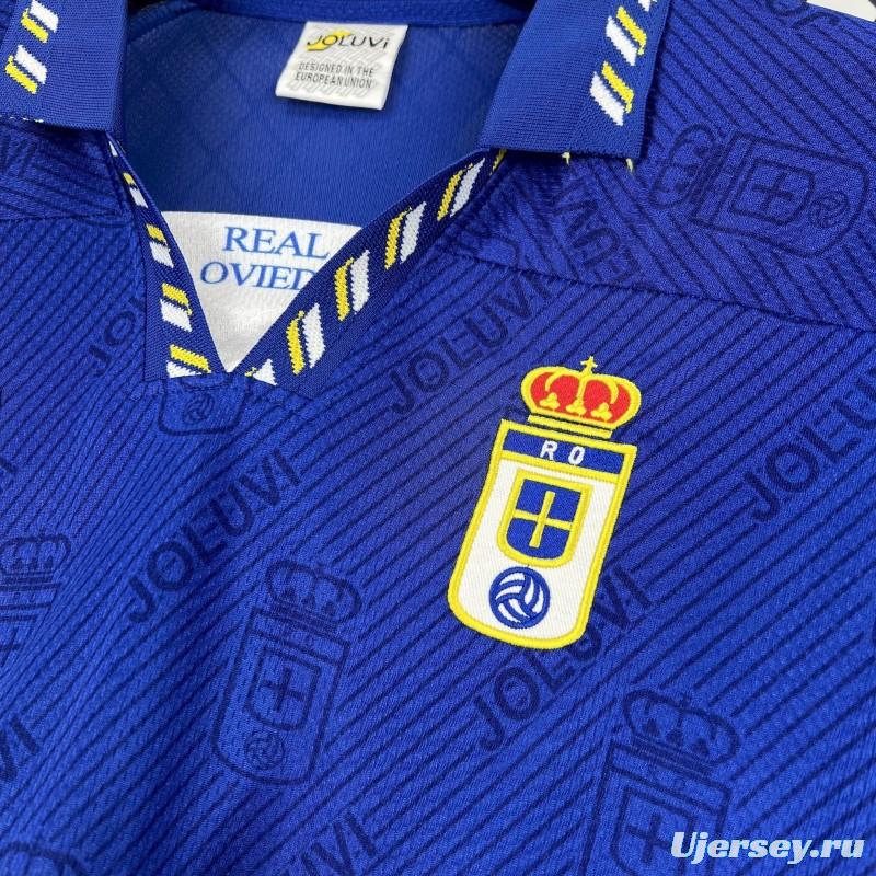1995/96 Retro Real Oviedo Home Jersey