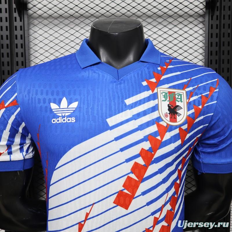 Player Version 2027 Japan Home Blue with Diagonal Graphic Jersey
