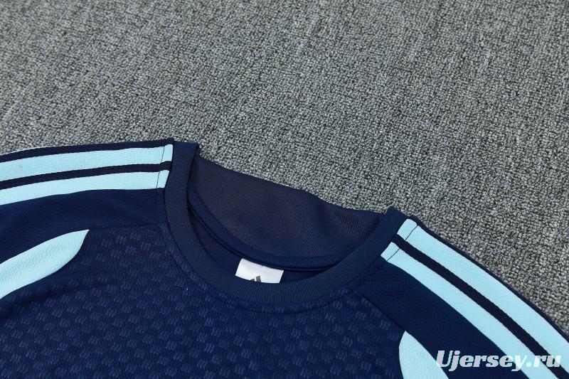 26/27 Argentina Navy Blue Short Sleeve+Soccer Shorts