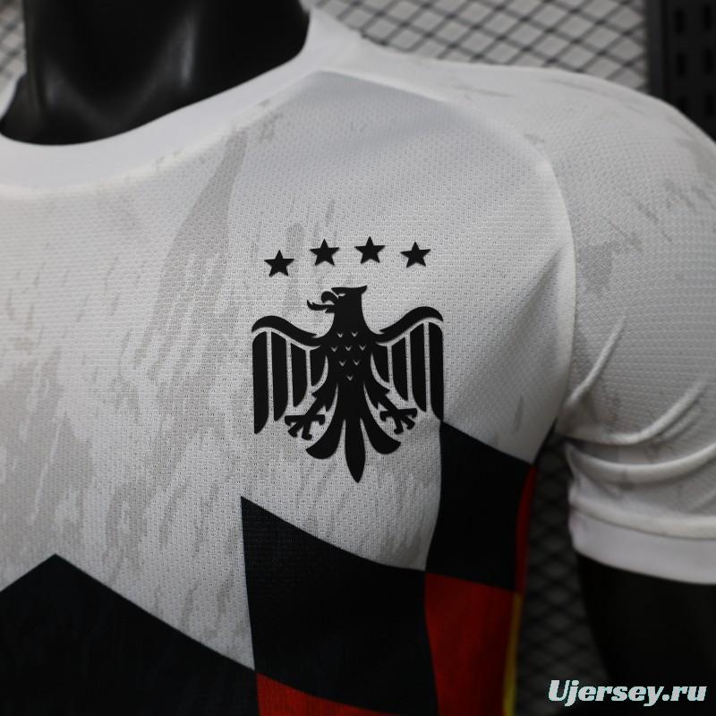 Player Version 2026 Germany White with Black Red Special Edition Jersey