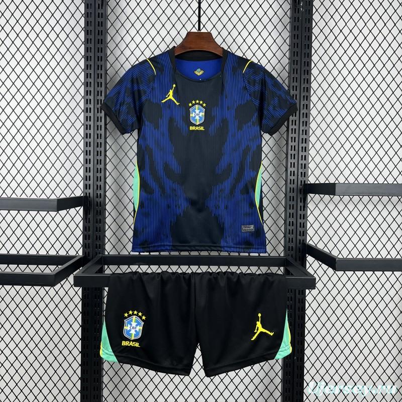 2026 Kids Brazil World Cup Away Kit