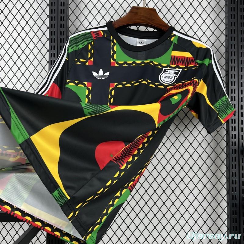 2026 Mens Jamaica X Bob Marley Travel Jersey