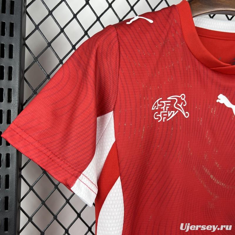 2026 Kids Switzerland World Cup Home Kit