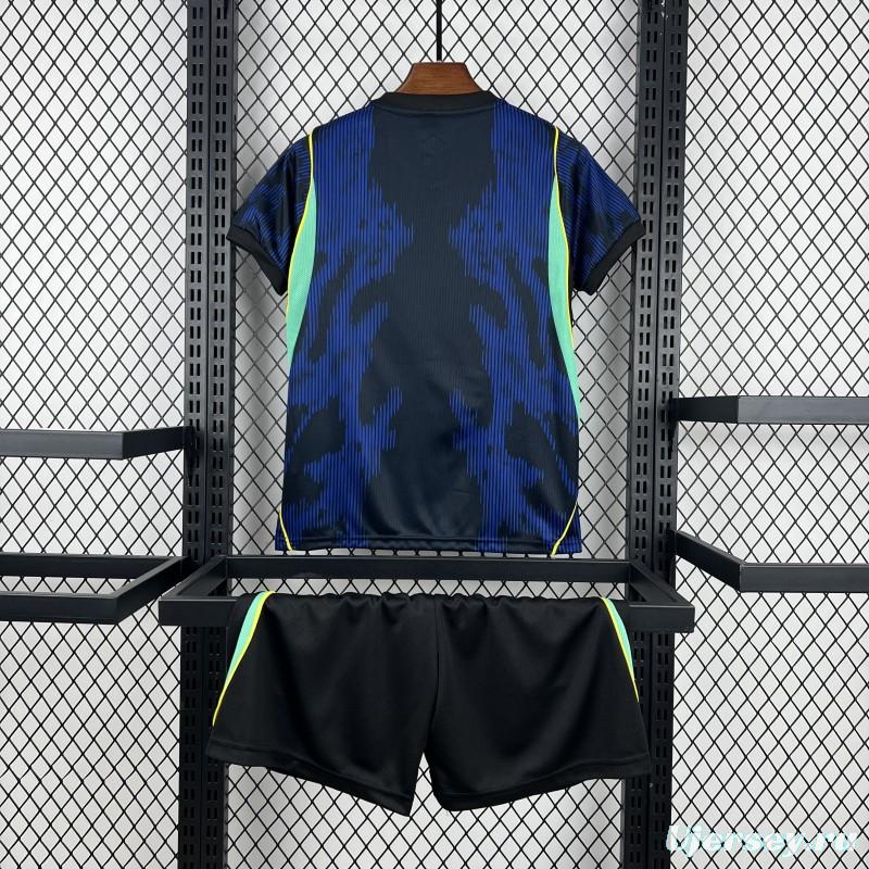 2026 Kids Brazil World Cup Away Kit