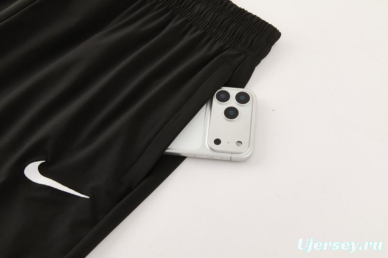 26/27 Chelsea Black Full Zipper Hooded Jacket Tracksuit + Long Pants