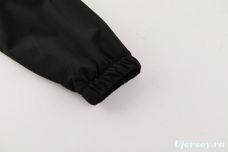 26/27 Liverpool Green Full Zipper Hooded Jacket Tracksuit + Black Long Pants