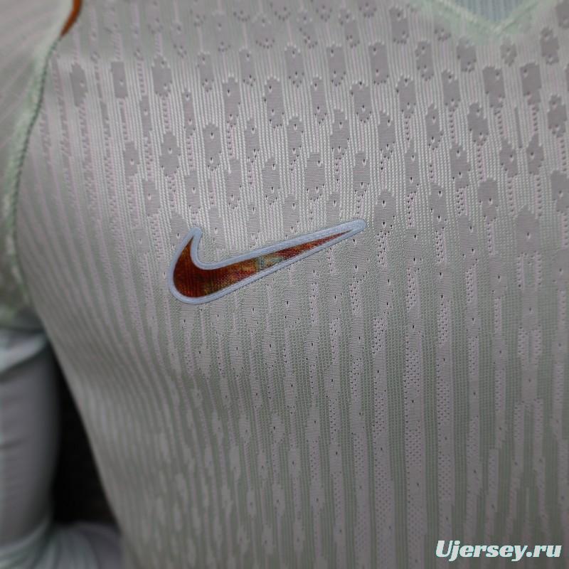 Player Version 26/27 France Mint Green Away Long Sleeve Jersey