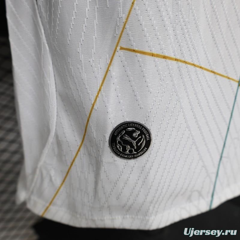 Player Version 2026 Ghana White with Multicolor Pattern Special Edition Jersey