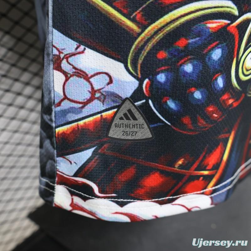 Player Version 2026 Japan  White "Samurai + Rising Sun" Special Edition Jersey