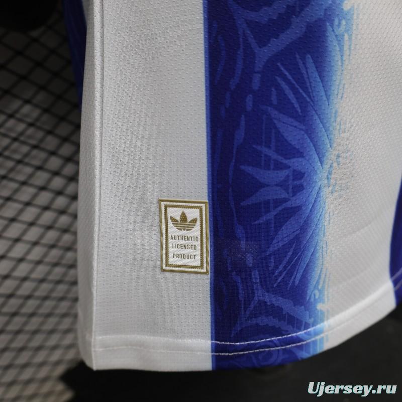 Player Version 2026 Argentina Blue & White Stripe Home Jersey