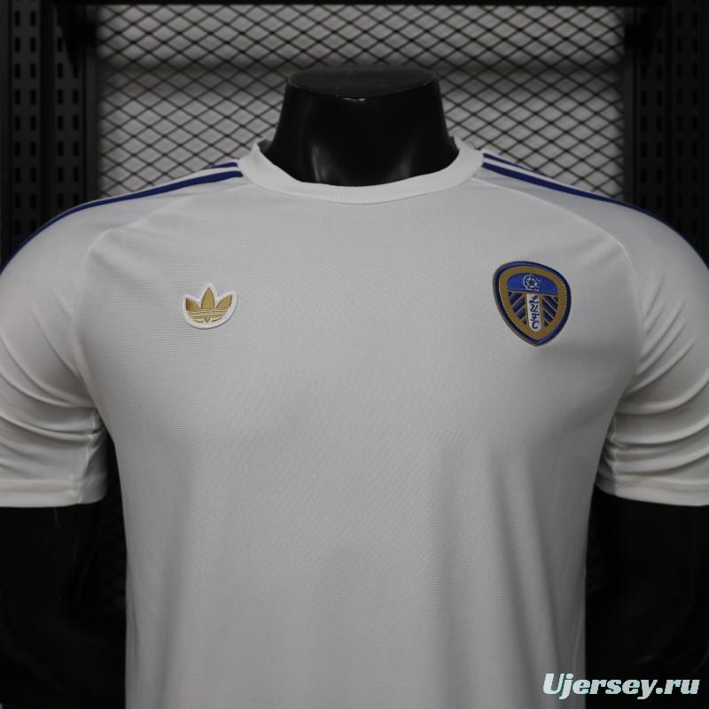Player Version 25/26 Leeds United White  Home  Jersey