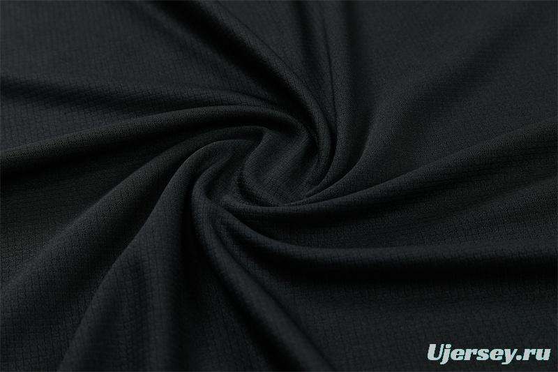 2026 Brazil Black & Yellow Short Sleeve+Soccer Shorts