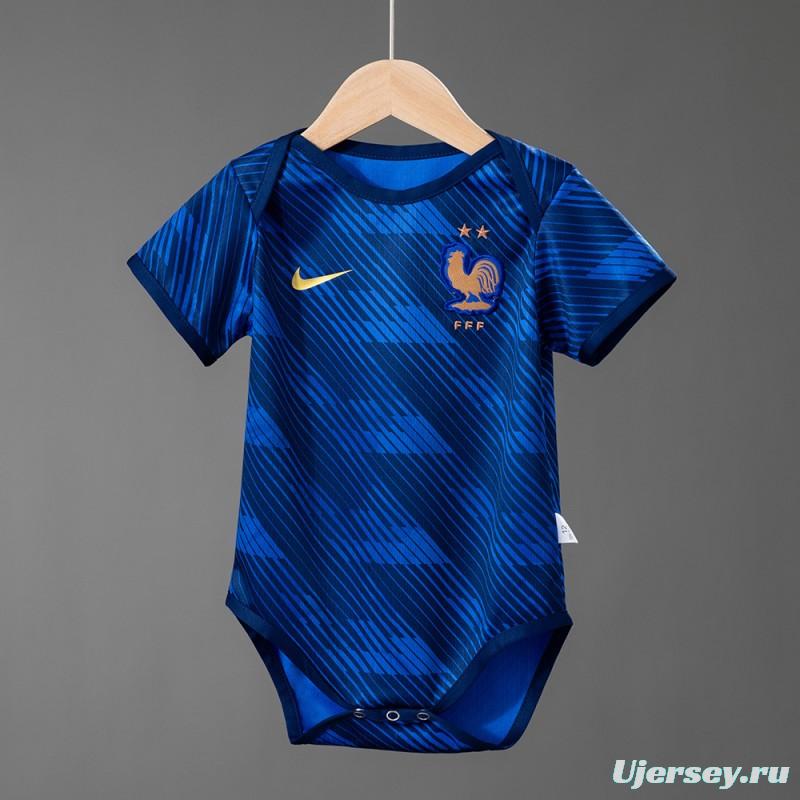 26/27 France Baby Home Jersey 9/12