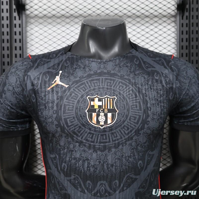 Player Version 26/27 FC Barcelona Dark Black & Red Special Edition Jersey
