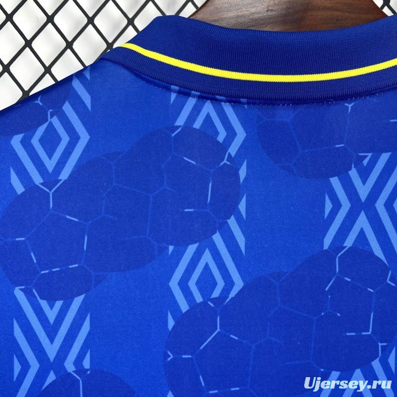 1994 Retro Colombia Away Long Sleeves Jersey