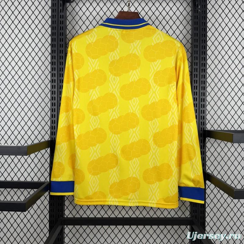 1994 Retro Colombia Home Long Sleeve Jersey