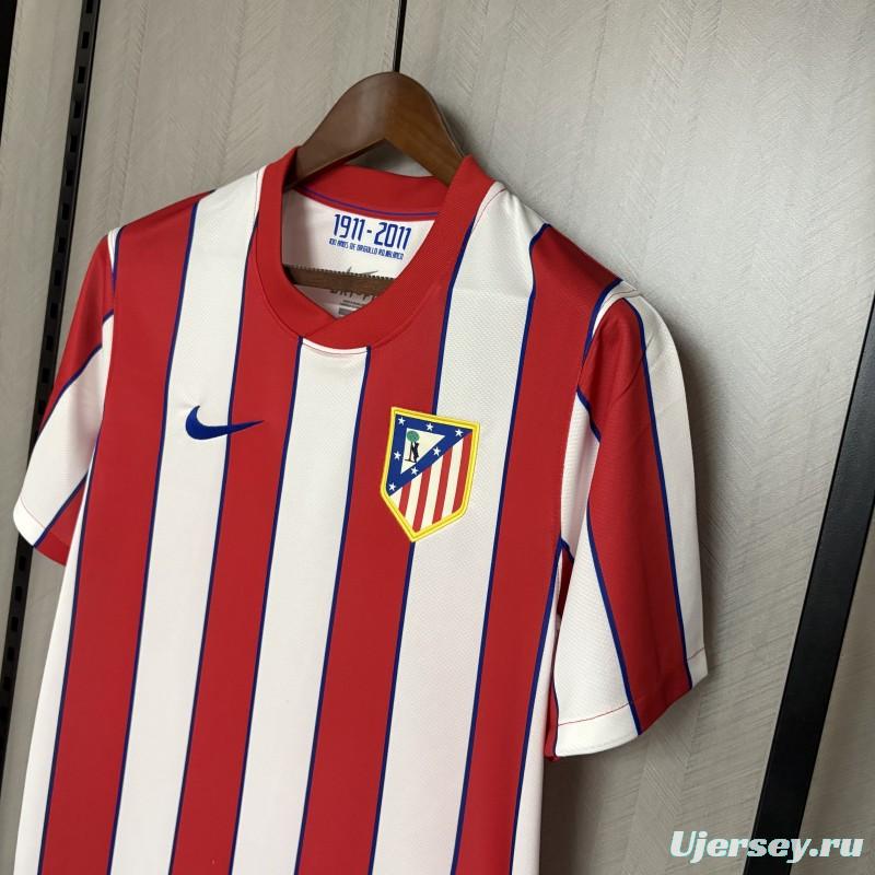 2011/12 Retro Atletico Madrid Champions League Edition Home Jersey S-