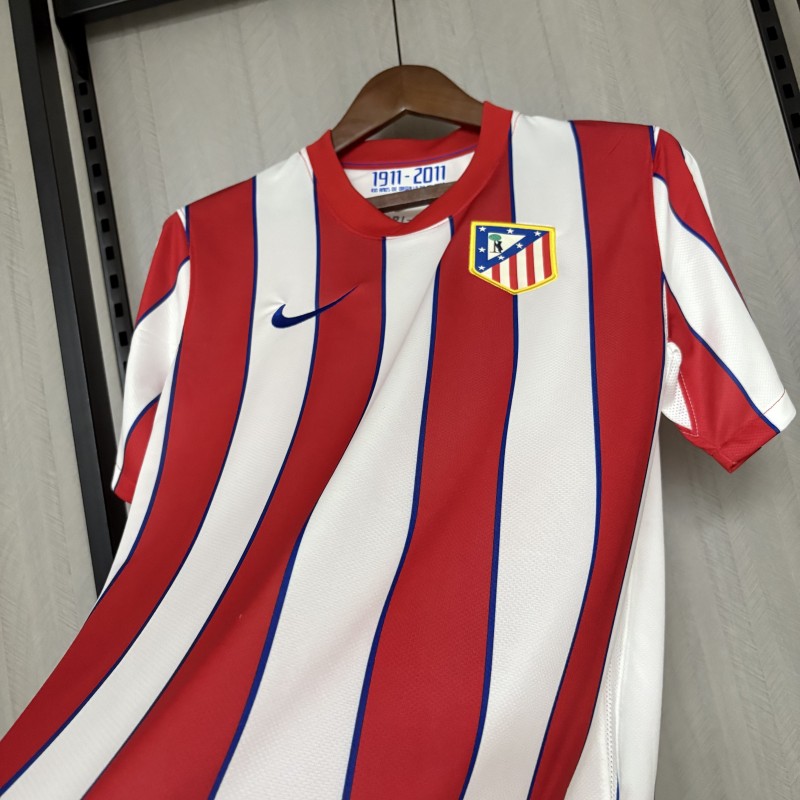 2011/12 Retro Atletico Madrid Champions League Edition Home Jersey S-
