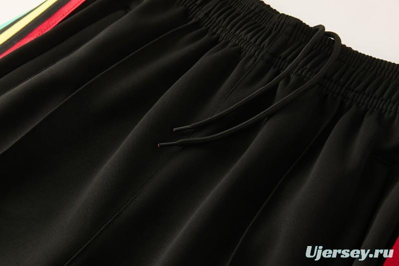 2026/27 Jamaica  Black  Full Zipper Jacket Tracksuit + Long Pants