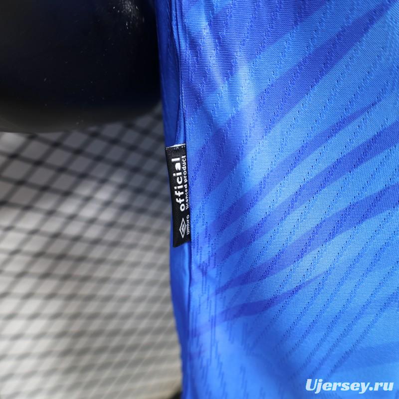 Player Version 26/27 DR Congo  Sky Blue & Red  Home Jersey