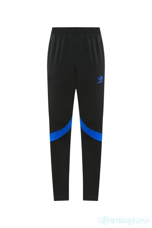 2026/27 Adidas Originals  White Full Zipper Jacket Tracksuit + Navy Blue Long Pants