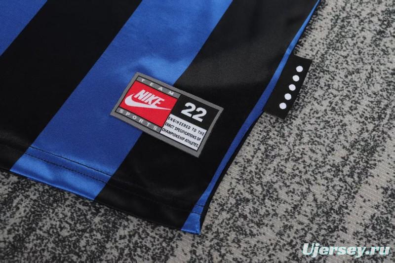 Retro Kids 99/00 Inter Milan Blue-Black Home Jersey