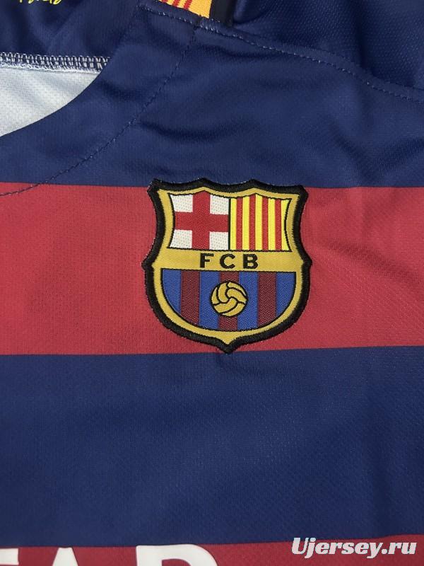 Retro Kids 15/16 FC Barcelona Home Jersey