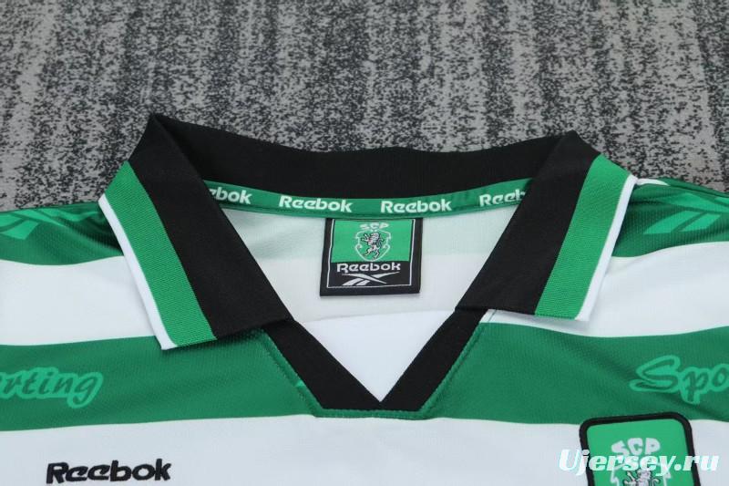 Retro Kids 99/00 Sporting Lisbon Home Jersey