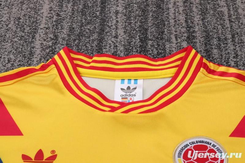 Retro Kids 1990 Colombia Home Jersey