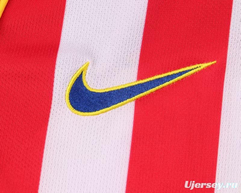 Retro Kids 04/05 Atletico Madrid Home Jersey
