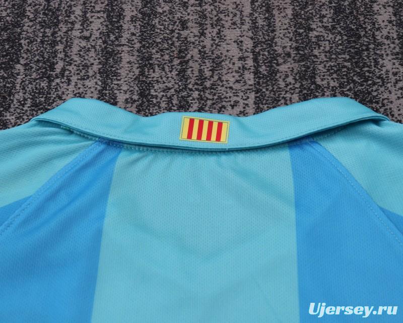 Retro Kids 07/08 FC Barcelona Away Jersey