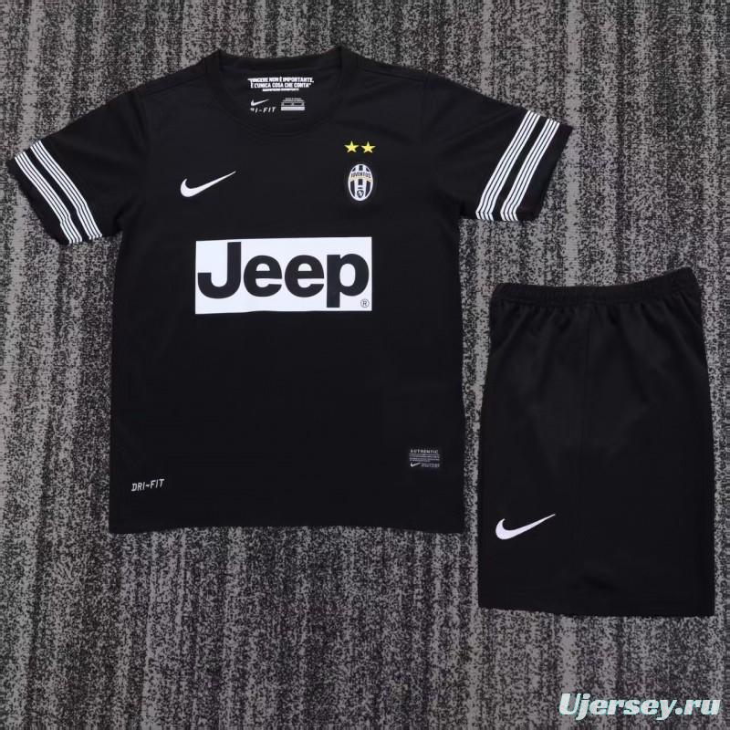 Retro 2012/13 Kids Juventus Black Away Jersey