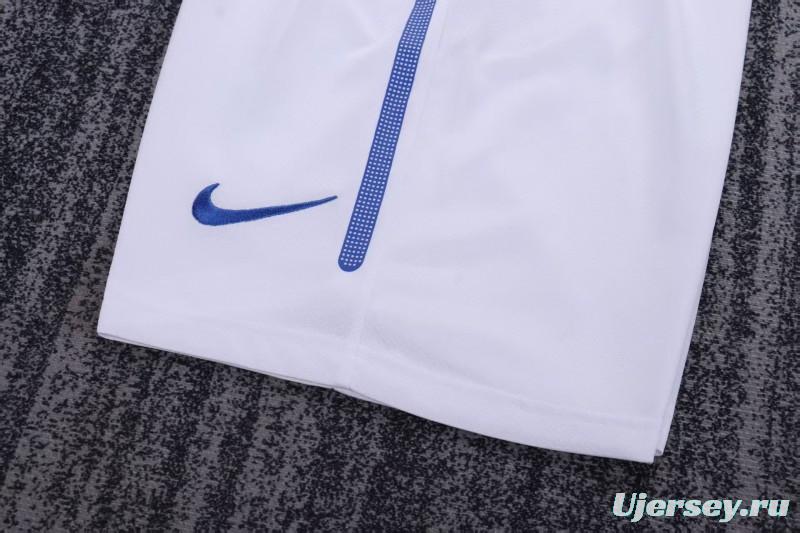 Retro 2010/11 Kids Brazil Blue & White Away Jersey