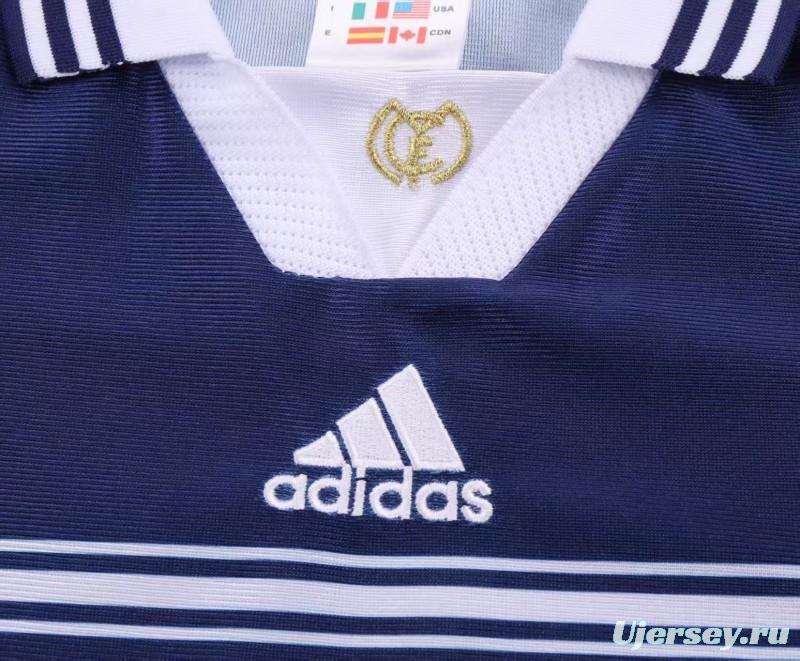Retro Kids 98/99 Real Madrid Away Navy Jersey