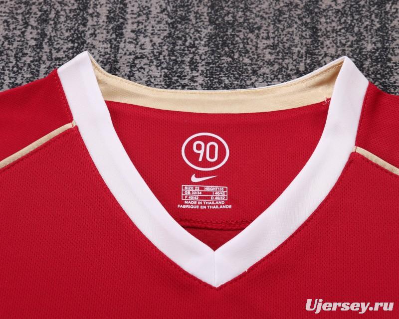 Retro Kids 06/07 Manchester United Home Jersey