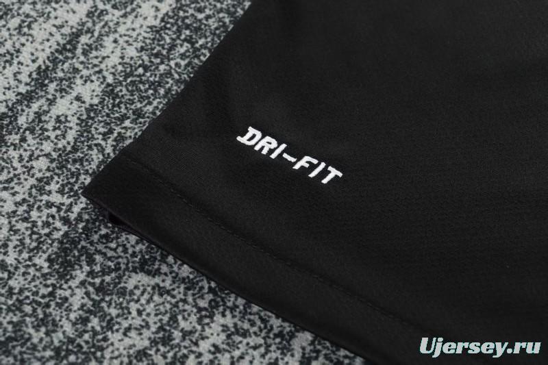 Retro Kids 12/13 Santos FC Black Long Sleeve Jersey