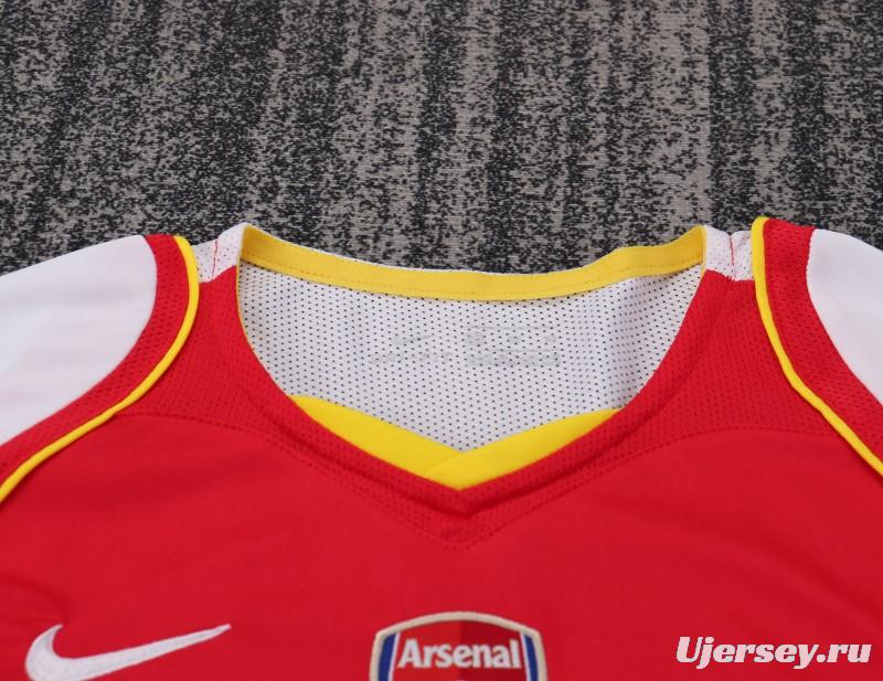 Retro Kids 04/05 Arsenal Home Jersey